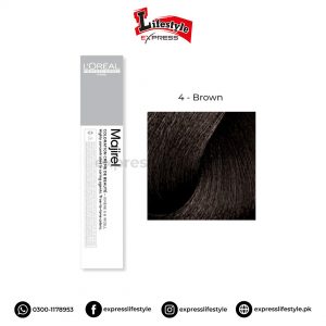 Loreal Professionel Majirel Hair Color 4 Brown 50ml