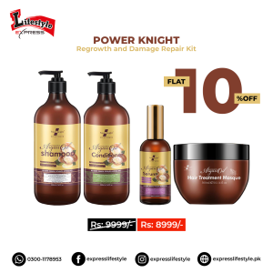 Revitalize Your Hair with Power Knight Regrowth and Damage Repair Kit - Now 10% Off