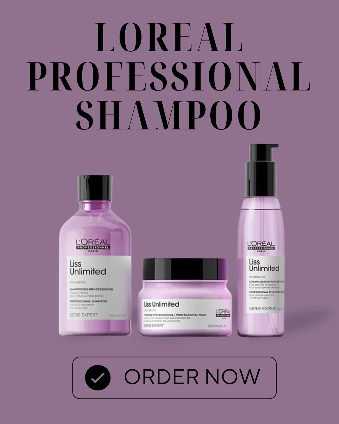 lifestyle loreal professional shampoo
