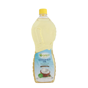 Organico's Unflavoured Coconut oil - 1000ml Keto Friendly